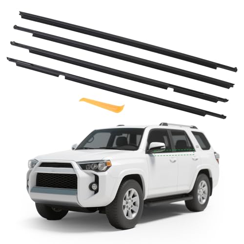 Riyhch Car Window Weather Stripping for Toyota 4Runner 2010-2021