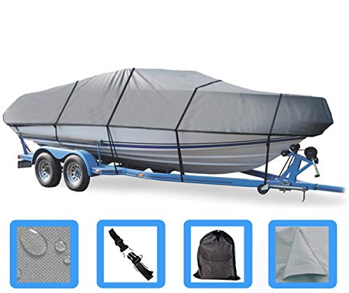 Boat Cover Compatible For Chaparral 220 Ssi W/Platform I/O 2001 2002 2003 2004 2005 2006 2007 Heavy-Duty #TOP1
