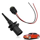 Outside Ambient Air Temperature Temp Sensor - Connector Pigtail Plug Compatible with BMW M3 M5 M6 X3 X5 X6 Z4 Z8 128i 323i 325i 328i 330Ci 528i 530i 550i Mini Cooper 65816905133 65816905050