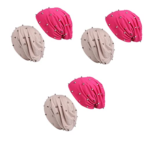 Bonnet chic et confortable fini le froid grâce à cet accessoire beige à rivets