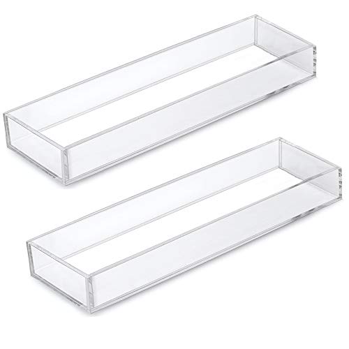 Window Garden Multi-Use Acrylic Planter Tray + Fiber Soil + Sprayer = Gorgeous Succulent, Dish and Herb Gardens | Grow Microgreens, Wheatgrass Seed | Centerpiece | Drip Tray | Fairy Gardens (2 Pack).