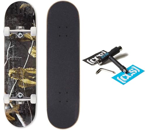[CCS] Social Camouflage Embossed Skateboard Complete - Realtree Meteorite - 7.50