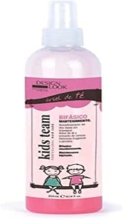 DESIGN LOOK Desenredante Bifásico Niños 300ml – Spray Sin Aclarado para Cabello Infantil – Suaviza, Protege y Facilita el Peinado – Fórmula Suave Sin Parabenos ni Sulfatos