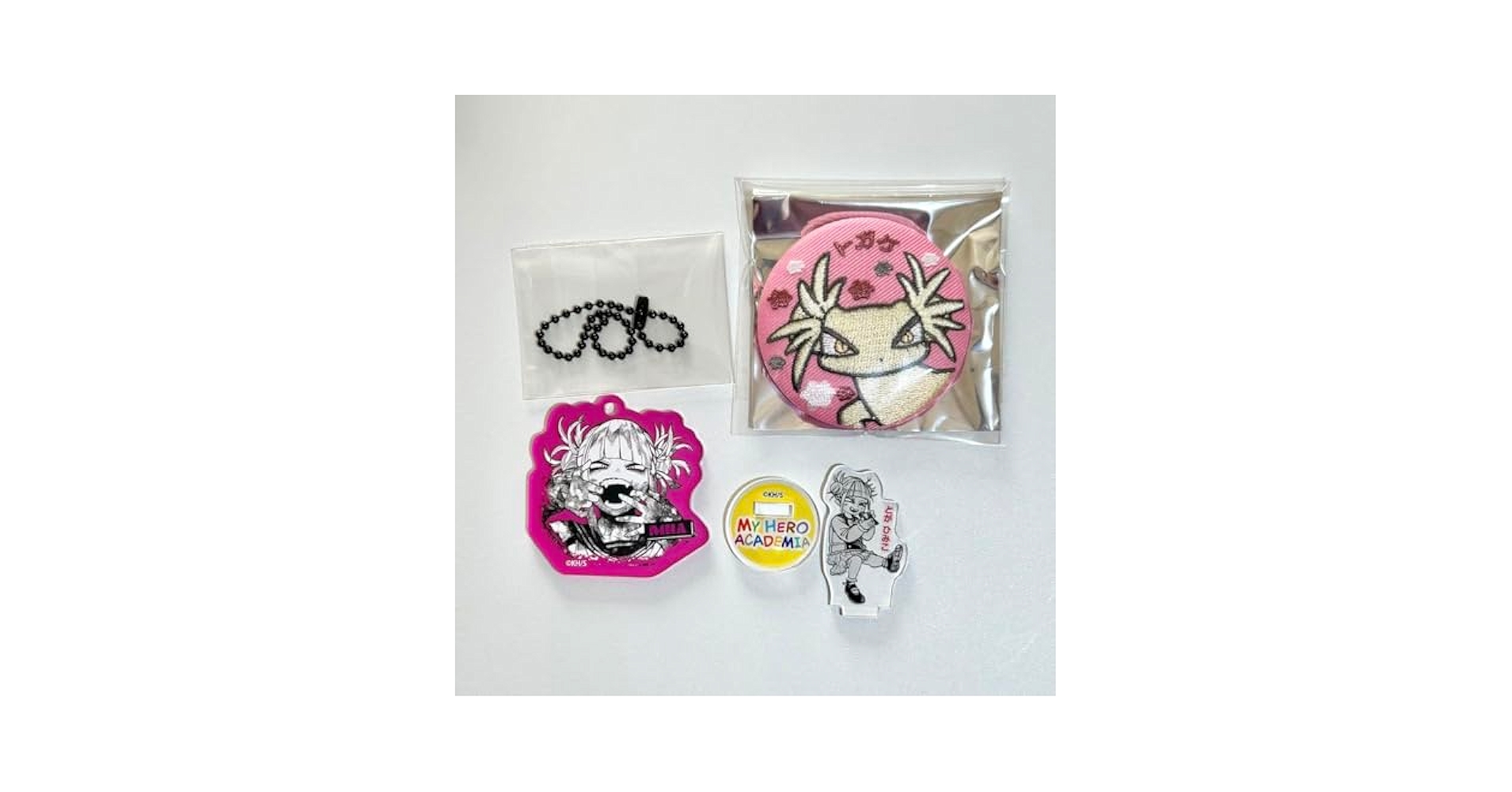 ヒロアカ トガヒミコ クリカ アクリルバッジ 17点セット ヒロアカ トガヒミコ まとめ売り アクスタ アクキー 缶バッジ