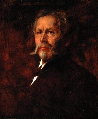 Pintura decorativa de Eastman Johnson cuadro de arte clásico para salón 60x90cm