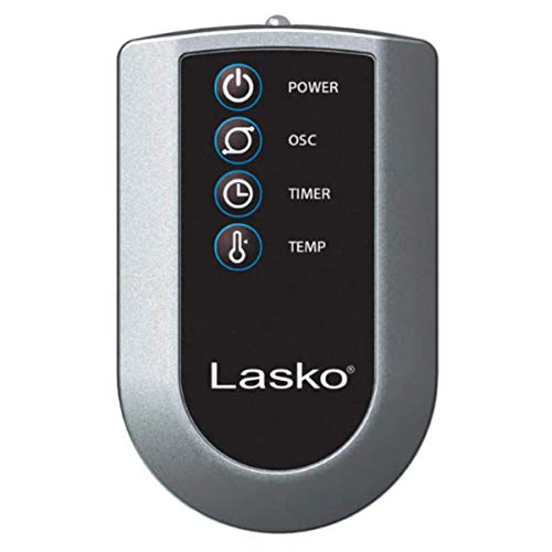 Lasko, Black, S18610 Elite Collection Quiet Blade Pedestal Fan With Remote Control And Adjustable Thermostat #TOP3