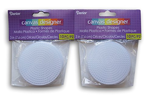 Darice Plastic Canvas #7 Circle - 3 - 20pc
