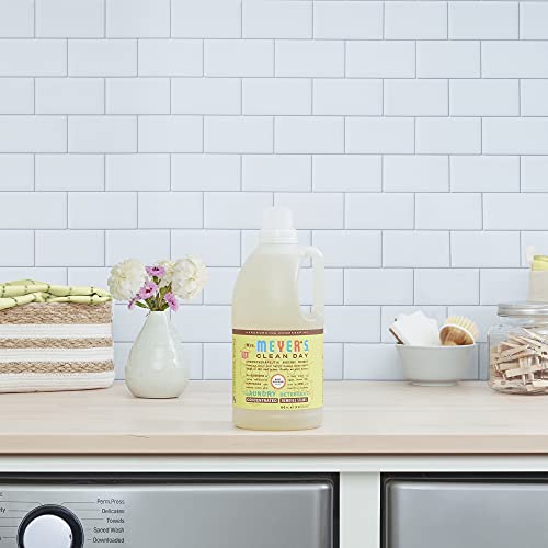 Mrs. Meyer's Baby Laundry Detergent Liquid, Biodegradable Formula Infused With Essential Oils, Baby Blossom, 64Oz - Pack Of 2 (128 Loads) #TOP5