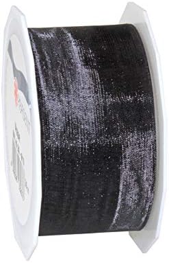 C.E. Pattberg Sheer Organza Ribbon Lime Green, 27 Yards Gift Wrap Ribbon, 1 inch Width, Accessories for Decoration & Handicrafts, Decoration Ribbon for Presents, for Every Occasion