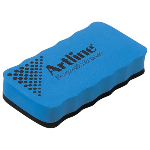 Magnetic Whiteboard Eraser, Artline Blue