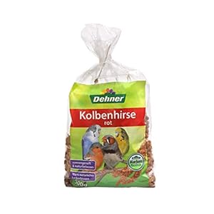 Dehner vogelvoer, gierst, rood, 500 g