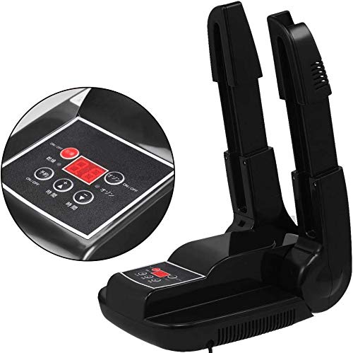 LNIDEAS 200 W Elettrico asciuga Scarpe e Stivali Smart Pieghevole e Asciugatura Regolabile asciugatore per Scarpe, Stivali, Guanti