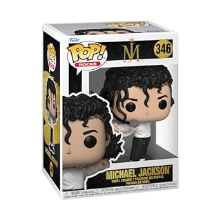 Funko Pop! Rocks: Michael Jackson – (Superbowl) – Figurine en Vinyle à Collectionner – Idée de Cadeau – Produits Officiels – Jouets pour Les Enfants et Adultes – Music Fans - Les Beatles, Paul McCartney, John Lennon, RIngo Starr, George Harrison