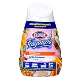 Clorox Fraganzia Gel Air Freshener Cone, Hawaiian Escape Scent - No-Plug, Battery-Free Air Freshener for Small Rooms, Closets, Kitchens, Bathrooms, Offices and More, 6 Ounce