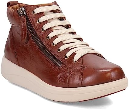 Strive Women's Sneaker Boot - Kensignton - Arch Supportive Dark Tan - 6 Medium | Image 3