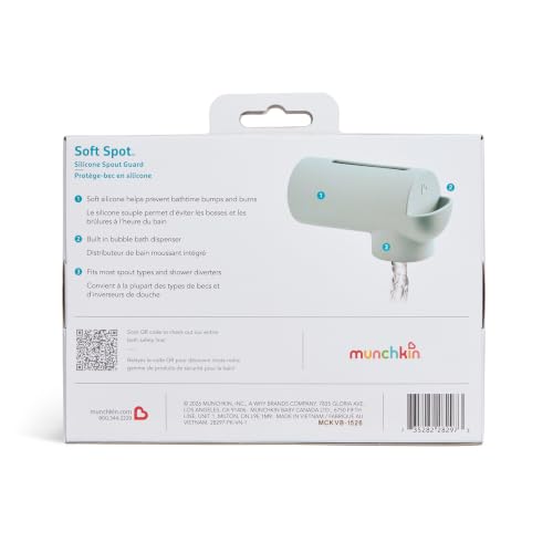 Munchkin Soft Spot Silicone Spout Cover for Baby, Slate - image 8