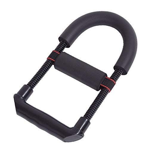 HUACHEN-CHAO Indoor-Fitness-Trainingsgeräte Grip Leistung Handgelenk Unterarm Handgriff Exerciser Stärke Gerät for Fitness Muskel Stärkung Krafttraining, Fitnessgeräte zur Übung (Color : Black) Cover