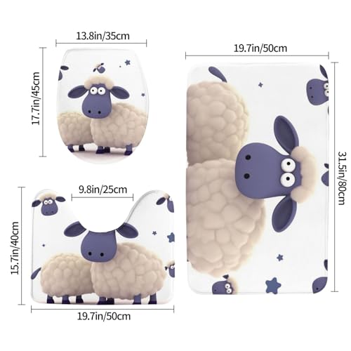 Tapis de salle de bain microfibre absorbante de qualité supérieure - 3