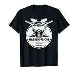 Paintball Maskenpflicht Lustiges Airsoft Sprüche Design T-Shirt