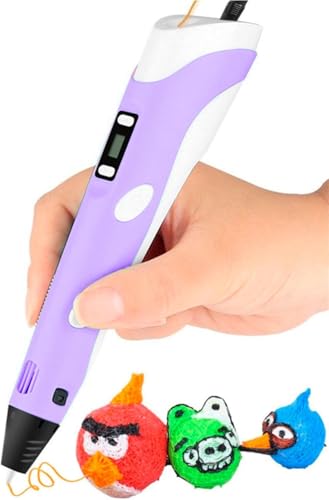 Caneta 3D com Controle de Temperatura e Filamentos