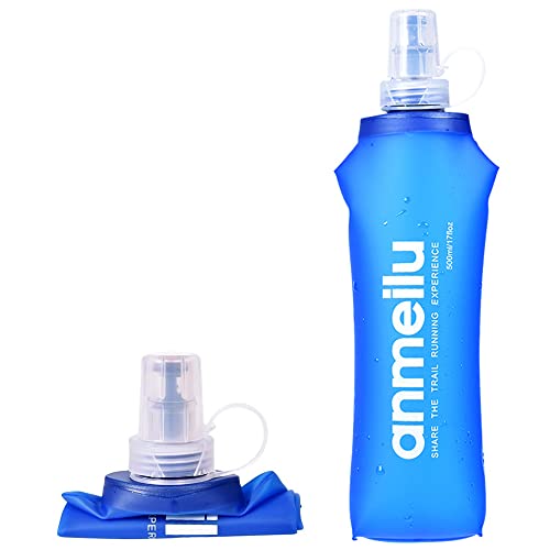Botella De Agua, Botella De Agua Hidratación Sin Bpa, Tpu Botella Hidratacion, Para Trotar, Caminar, Maratón, Paquete De Hidratación, Ciclismo, Acampar y Montañismo, Botella De Agua Para Deportes Cover