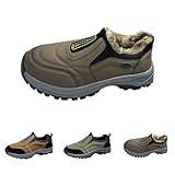 Generisch Wanderschuhe Herren - Trekkingschuhe Herren Dickbesohlte Freizeitschuhe Komfortable Joggingschuhe Rutschfester Walkingschuhe Zum Wandern Camping Wanderstiefel Modisch Outdoorschuhe