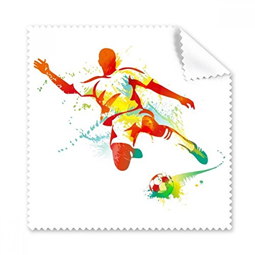 Tissu de nettoyage football pour nettoyer les écrans au stade ou au bureau
