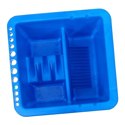 HAPINARY Paint Brush 1pc Plastic Paint Brush Holder Basin for Oil Painting Pencil Washer Excellent Art Supply for Adults Boys and Girls