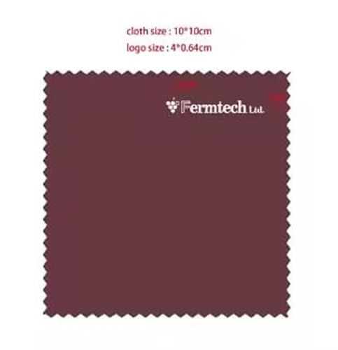 Miniatura 6 de Fermtech Kit de hidrómetro de triple escala de vidrio – Prueba ABV, Brix, gravedad para vino, cerveza, aguamiel y kombucha, con paño de microfibra