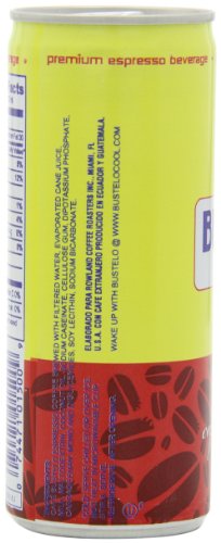Bustelo Cool Cafe Con Leche Coffee Beverage, 8 Ounce (Pack of 12)