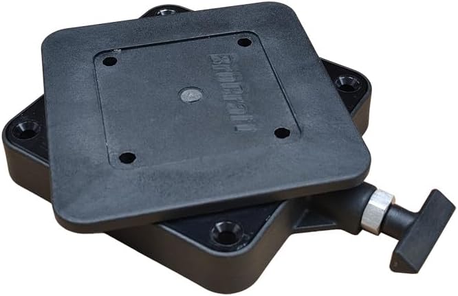 Brocraft Low-Profile Swivel Mounting Base/Downrigger Swivel Base/Downrigger Swivel Mounting/Downrigger Base