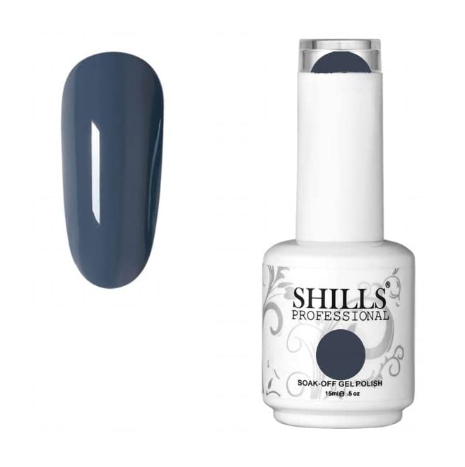 Image of SHILLS PROFESSIONAL Uv Led Soak Off Gel Polish Grey 15 Ml, 067