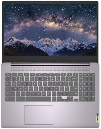 <p>Lenovo IdeaPad 3i 15.6" FHD Chromebook: Intel Celeron, 4GB RAM, 64GB Storage, WiFi 6, Arctic Grey with SageNova Earphones</p>