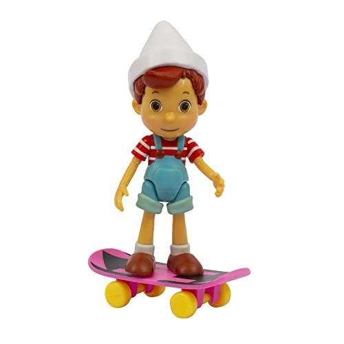 Pinocchio and Friends Giochi Preziosi Pinocchio Action Figure and Skateboard Accessory, Great Gift For Kids 3+ - Image 3