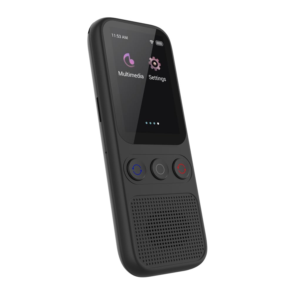 Fiorky Instant Language Translator Device with Voice - Support 138 Languages Instant Offline Language Translator Device with Online Offline Translation for Travel Business
