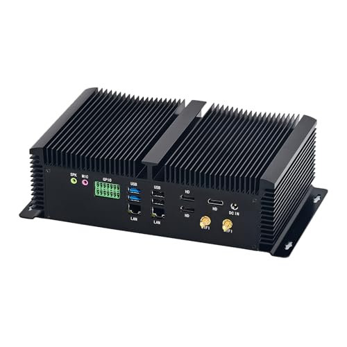 IPC barebone Intel i7 10750H avec 6 ports COM et double LAN pour Linux