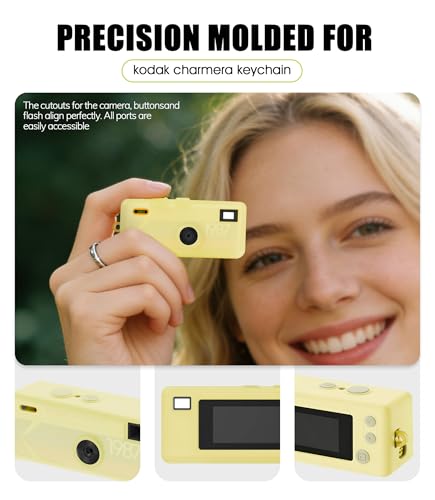 Funda para cámara Kodak Charmera con protector y correa miniatura 2