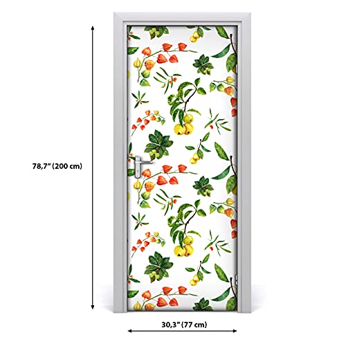 Sticker auto-adhésif Magic-Stick pour masquer les défauts d'une porte 77x200