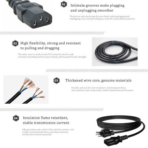 Cable de alimentación extra largo de 9 metros para conectar PC a distancias amplias 3