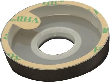 Whirlpool W11117438 Genuine OEM Electric Range Cooktop Knob Bezel Replacement Part - Replaces W10593530