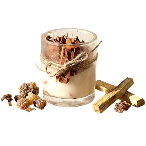 Bougie Palo Santo Myrrhe contre le stress pour retrouver votre force