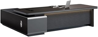 Computer Desk Modern Lacquered Boss Desk, President, Chairman and Manager Gaming Table