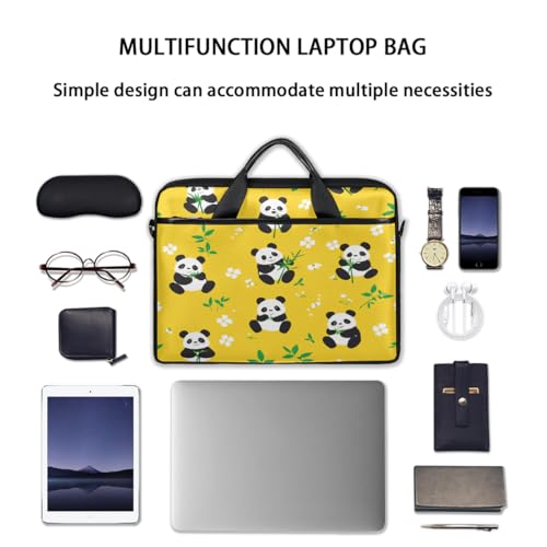 Bolso para portátil con diseño floral 15 pulgadas miniatura 7