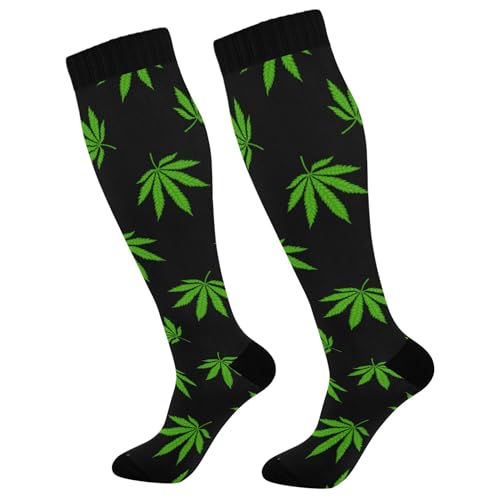 Image of Fisyme Socks for Women Men, Warm Comfort Athletic Crew Running Hiking Cycling Compression Socks