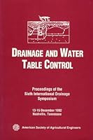Drainage and Water Table Control 0929355342 Book Cover