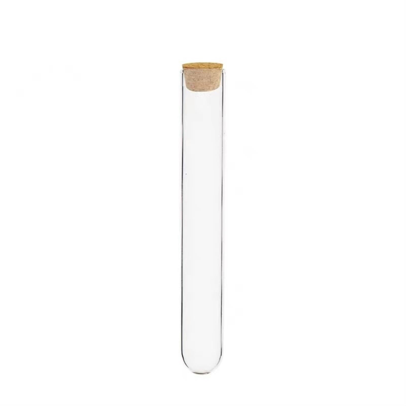 100 szt. 15 x 150 mm szkolne materiały laboratoryjne przezroczyste plastikowe probówki fiolki z korkami czapki puste pachnące tubki do herbaty