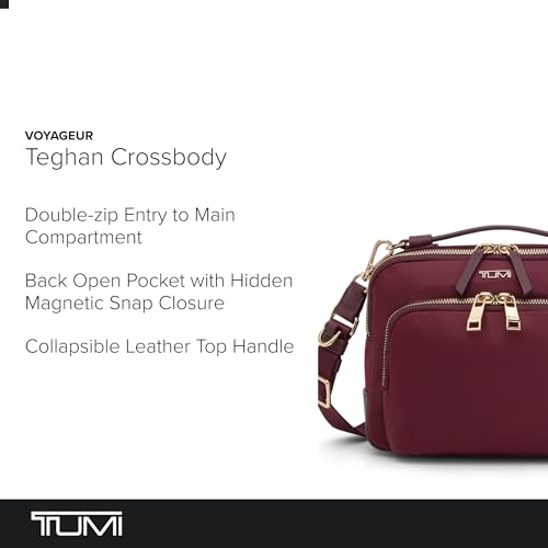 Image of TUMI - Voyageur Teghan Crossbody - Women's Compact Everyday Purse with Leather Trim