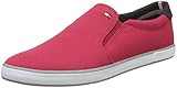 Tommy Hilfiger Herren Sneaker Tommy Hilfiger Herren Iconic Slip ON Sneaker, Rot (Tango Red 611), 44 EU