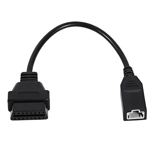 Diagnosesteckverbinderkabel, Fydun 3 Pin zu 16 Pin OBD 2 Selbstautodiagnoseadapter-Verbindungskabel