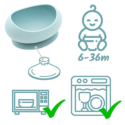 Olmitos - Stoviglie in silicone 3 pezzi per